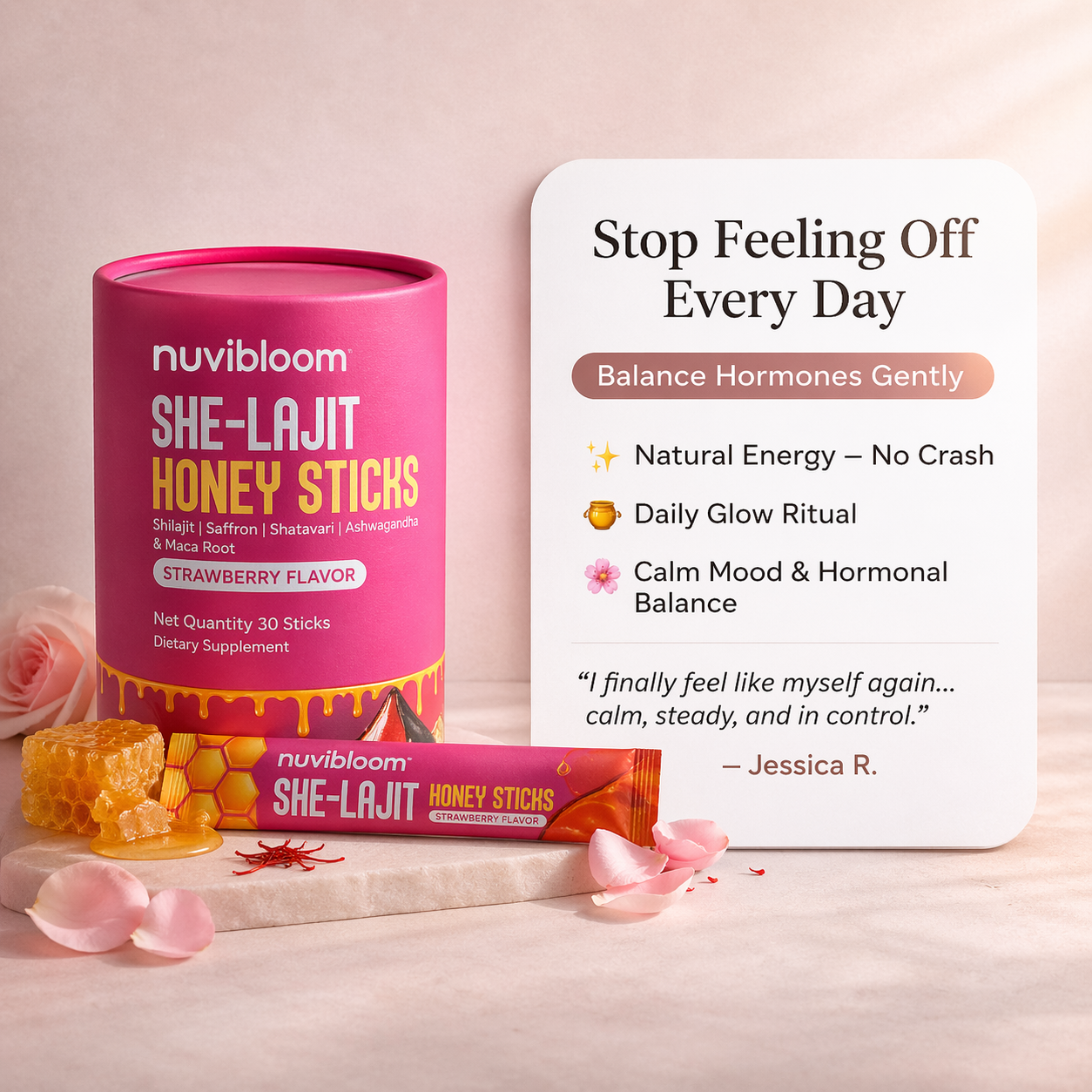 She-lajit Honey Sticks